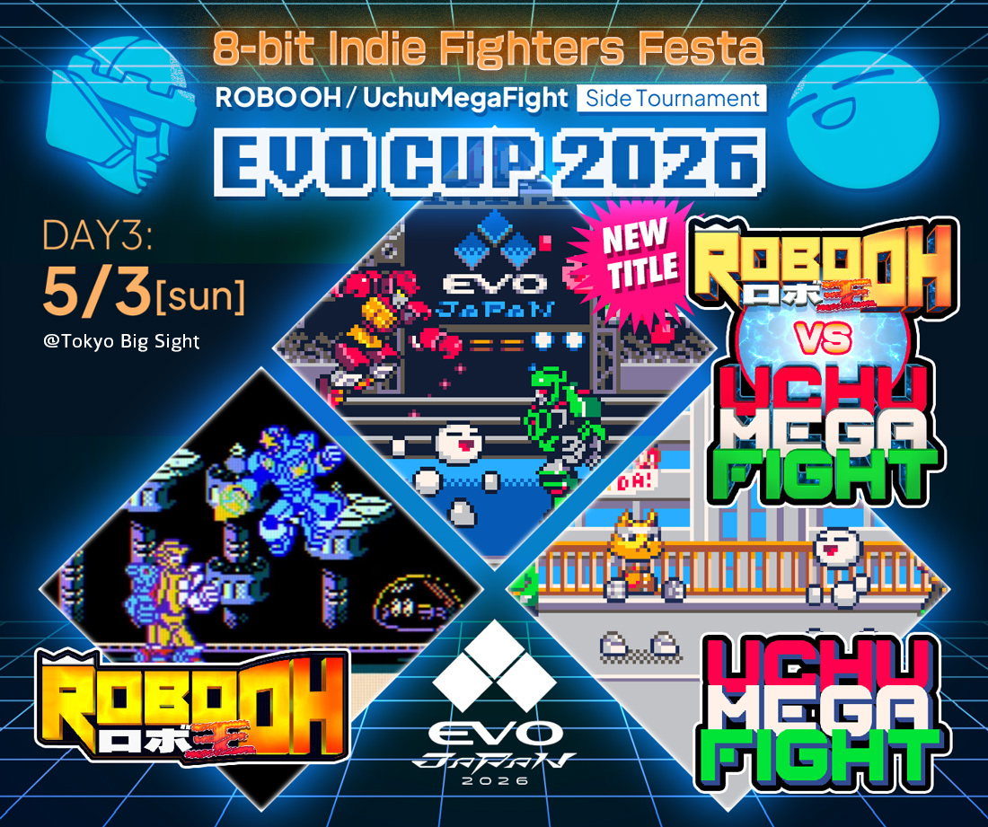 EVO Japan 2026 DAY 3: ROBO OH and UCHU MEGA FIGHT joint side tournament announced!